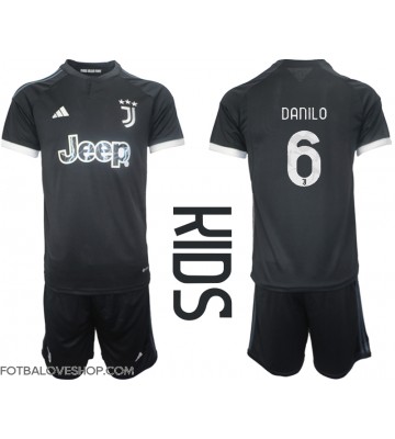 Juventus Danilo Luiz #6 Dětské Alternativní Dres 2023-24 Krátký Rukáv (+ trenýrky)